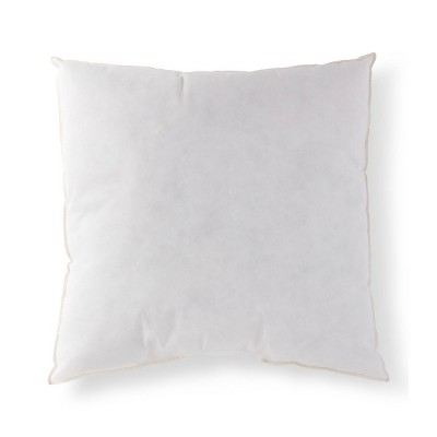 Gray Greek Key Cotton Canvas Square Throw Pillow 20"