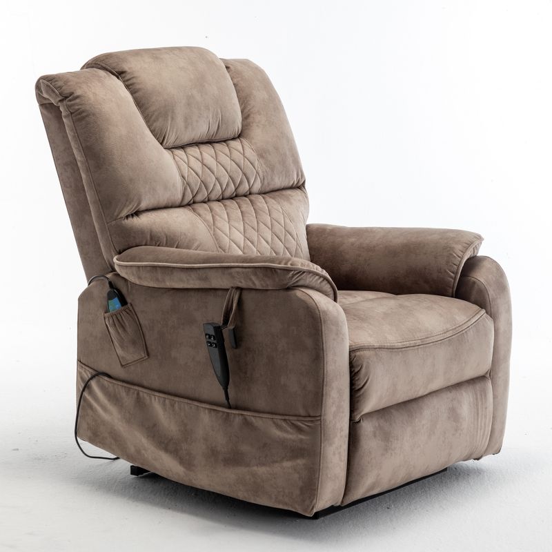Electric Lift Massage Recliner With Heating - ModernLuxe, 4 of 11