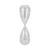 Contemporary Hourglass Sculpture for Home Decor - Stylish Decorative Object for Family Game Night, Desk Decor, and Living Room Decoration - 2 of 4