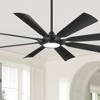 65" Minka Aire Future Coal LED Outdoor Ceiling Fan with Remote - 2 of 4