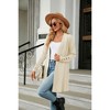 Women's Cardigans Casual Lightweight Long Sleeve Open Front Cardigan Sweaters for Women - 4 of 4