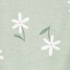 Carter's Just One You® Baby Girls' Floral Sleep N' Play - Green - 4 of 4