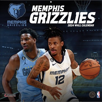 Memphis Grizzlies 2023 12 x 12 Team Wall Calendar