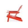 GDFStudio Cartagena Outdoor Acacia Wood Adirondack Chair - 4 of 4