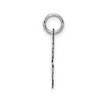 Black Bow Jewelry Sterling Silver Amanda Collection Medium Block Style Initial G Pendant - 2 of 4