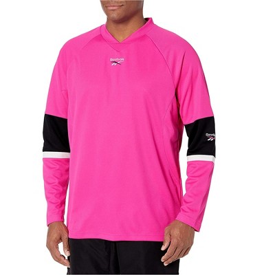 Reebok Mens Classic Relaxed Jersey, Pink, XX-Large
