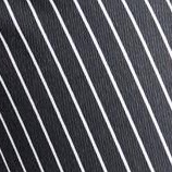 dark charcoal simple pinstripe