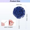 Unique Bargains Flower Lapel Pins Stick Brooch for Men Wedding Graduation 1 Pc - 3 of 4
