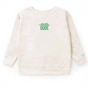 The Juniper Shop Embroidered Little Dude Youth Sweatshirt - 1 of 2