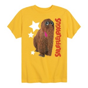 Boys' - Sesame Street - Snuffleupagus Photo Short Sleeve Graphic T-Shirt - 1 of 4