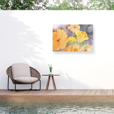 Sheila Golden Against The Sky Outdoor Canvas Art