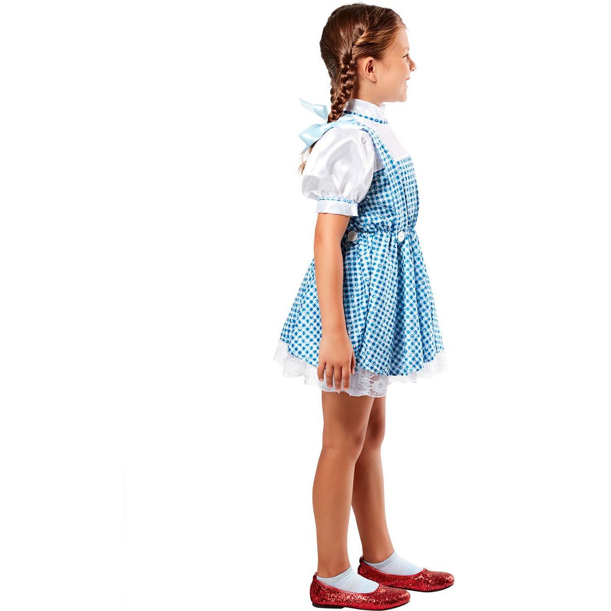 Rubies The Wizard of Oz Dorothy Girl's Sequined Dress Costume - thumbnail 4