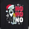 Women's - SpongeBob SquarePants - Ho Ho No Lightweight French Terry Wide Neck Long Sleeve Shirt - 2 of 4