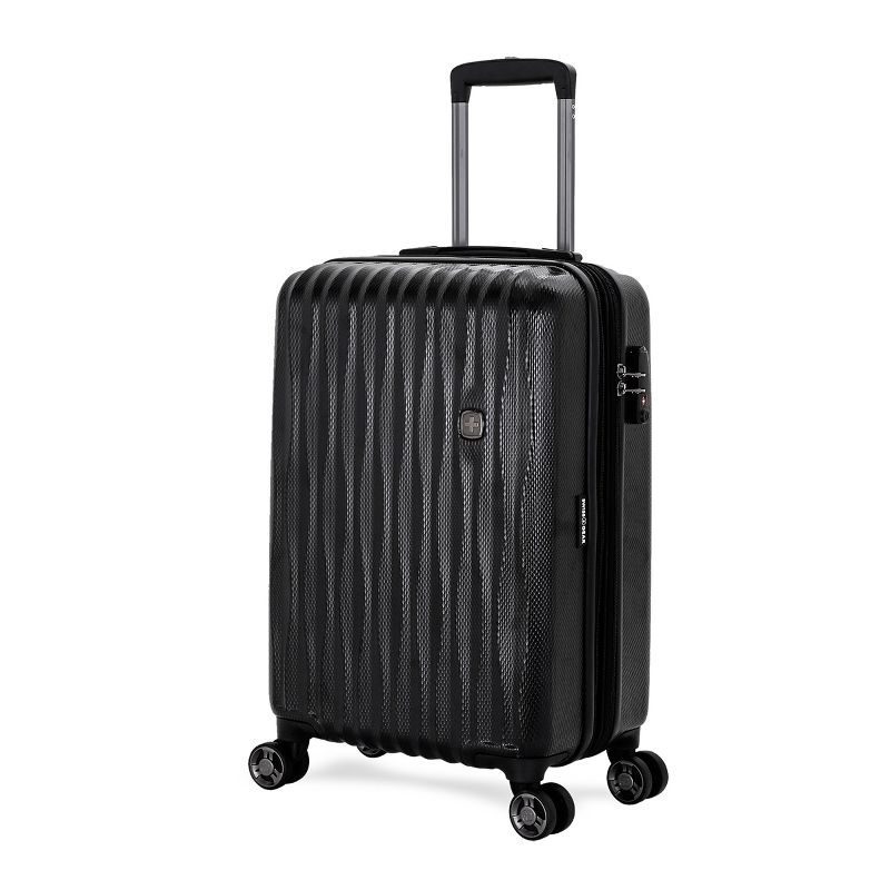  SWISSGEAR Energie Hardside Carry On Spinner Suitcase, 1 of 9