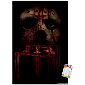 Trends International Friday The 13th - Jason Mask Unframed Wall Poster Prints - 1 of 4