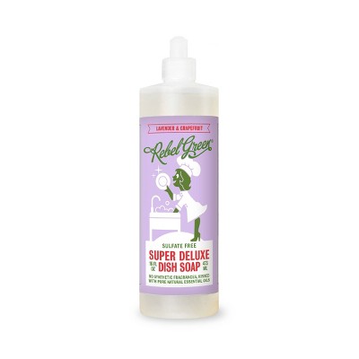 Rebel Green Lavender & Grapefruit Dish Soap - 16oz/2ct