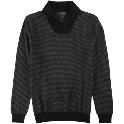 Tasso Elba Mens Rice Stitch Knit Sweater