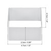 Unique Bargains Aluminum Alloy Square Silver Cookie Cutter 1.8 Inch x 1.8 Inch x 0.90 Inch 12 Pcs - 2 of 4