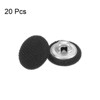 Unique Bargains Metal Shank Round Cloth Covered DIY Sewing Buttons 20 Pcs - 3 of 4