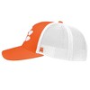 Clemson University Team Logo Cotton Twill Trucker Cap Orange OS - 3 of 4