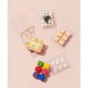 makesy recycled plastic cavity square clamshell - set of 100 - 3 of 4