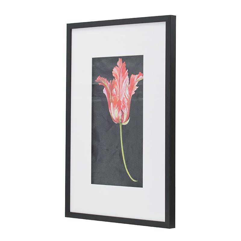 20&#34; x 28&#34; (Set of 2) Framed Floral Wall Arts Black - A&#38;B Home, 3 of 8
