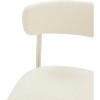 UNISOAR Modern Velvet Dining Chair with Silver Legs Upholstered Armless Side Chair Velvet Beige/Grey Blue/Green - 2 of 4