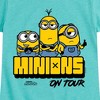 Girls' - Despicable Me Minions - Minions On Tour Fitted Short Sleeve Graphic T-Shirt - 2 of 4