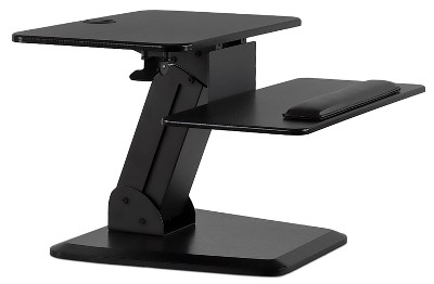 Ergonomic Height Adjustable Sit To Stand Desk Computer Riser, Black ...