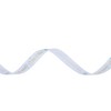 Unique Bargains Gift Wrap Ribbons Christmas Decorative Polyester White 179.13"x0.39" 1 Pc - 4 of 4