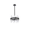 Elegant Lighting Serena 8 - Light Pendant in  Black - 2 of 4