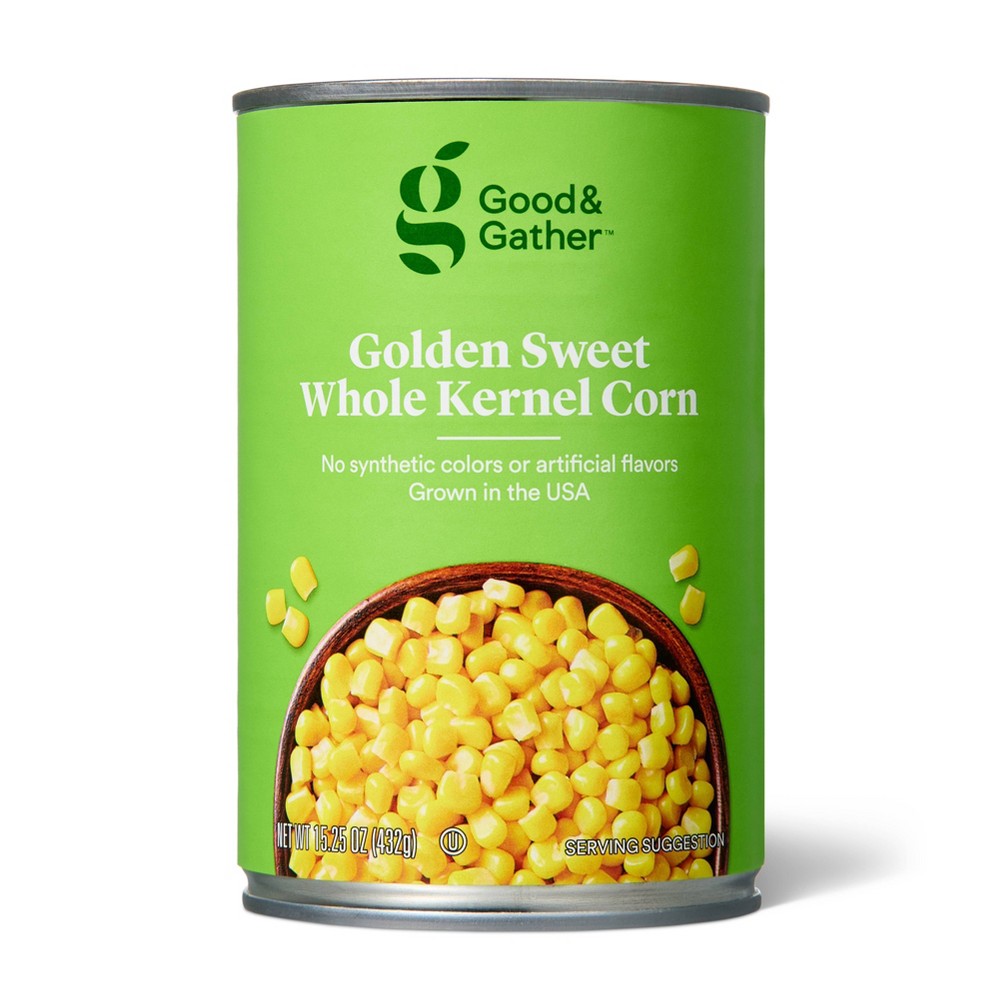 Golden Sweet Whole Kernel Corn - 15.25oz - Good & Gather™