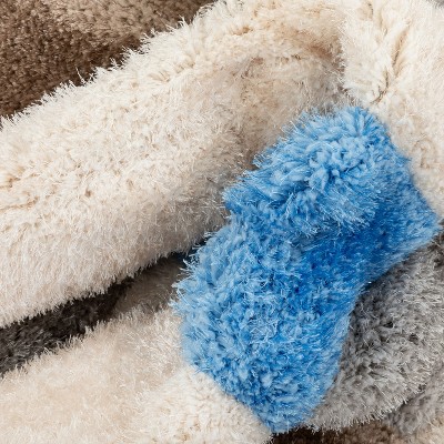 San Francisco Light Blue Geometric 3D Textured 5'3" x 7'3" Area Rug