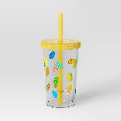 12oz Eggs Tumbler with Straw - Room Essentials™