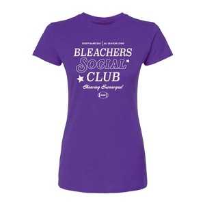 Women's - Instant Message - Bleachers Social Club Fitted Graphic T-Shirt - 1 of 2