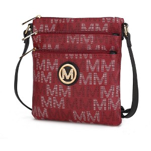 MKF Collection Lemuel M Signature Crossbody Purse and Handbags Women’s Vegan Leather Stylish Design by Mia K. - 1 of 4