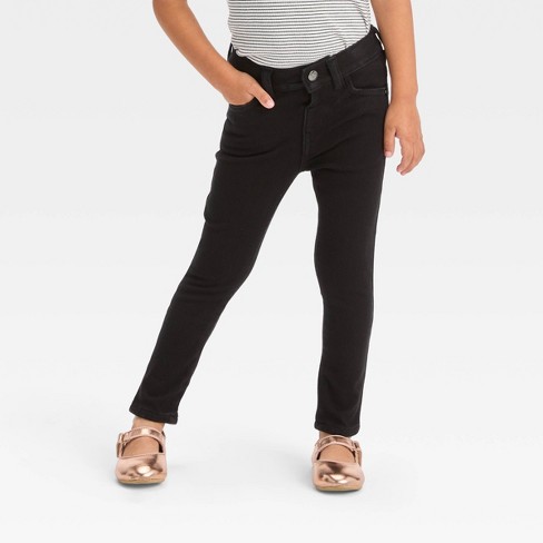 Girls' Mid-rise Ultimate Stretch Skinny Jeans - Cat & Jack™ Dark Blue 6  Slim : Target