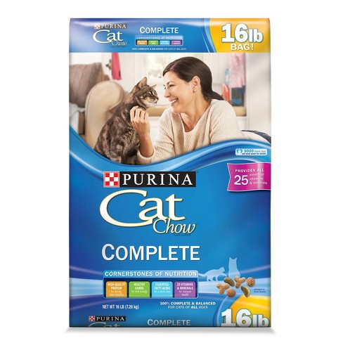 Purina® Cat Chow Complete Dry Cat Food - 16lbs : Target