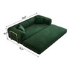 Kumasinova Compression Sofa,Convertible Floor Sofa Bed with Pillow,Back Support,Armrest,Futon Couch Sleeper Bed for Living Room,Bedroom - 4 of 4