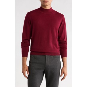 TR PREMIUM - TRCK-11554-SLIM FIT MOCK NECK SWEATER - 1 of 4