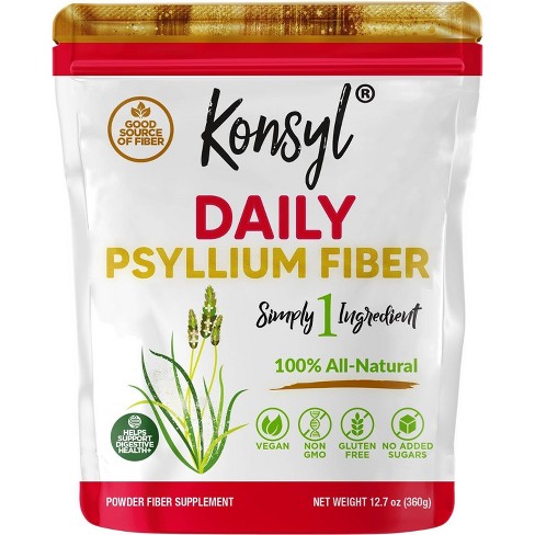 Konsyl Daily Psyllium Fiber Powder - 12.7oz - image 1 of 2
