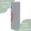 Elanze Designs Gamer At Heart Red Controller 20 ounce Stainless Steel Travel Tumbler - 3 of 4