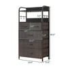 5 Drawers Dresser for Bedroom - 3 of 4