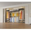 VIPEK X3 Portable Closet Expandable Clothes Rack Heavy Duty Large Wardrobe System, Metal Clothing Rack with, (72" - 92")L x 15.7"W x 76.4"H, Black - 3 of 4