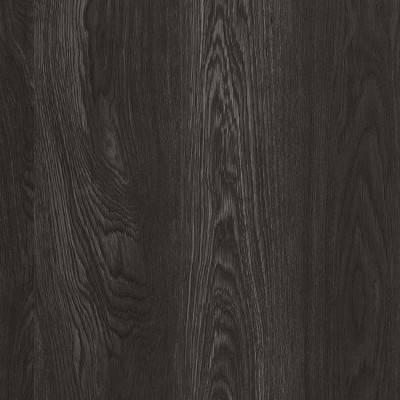 Gray Oak Full Headboard with Storage Shelf