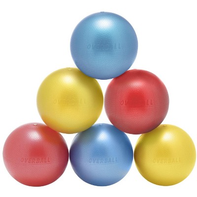 Gymnic OverBalls, set of 6 Balls in 3 Colors