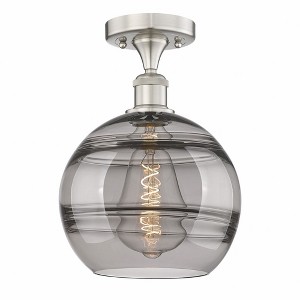 Rochester - 1 Light Semi-Flush Mount In Industrial Style-11.75 Inches Tall and 10 Inches Wide - 1 of 1