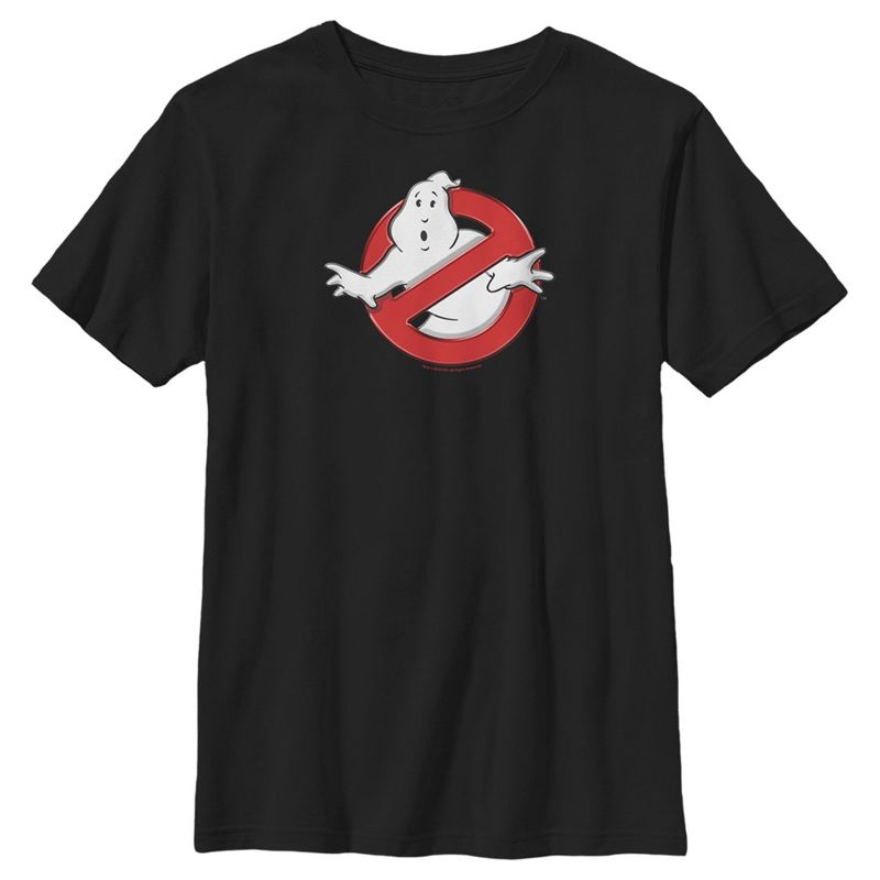 Boy's Ghostbusters Classic Logo T-Shirt, 1 of 5