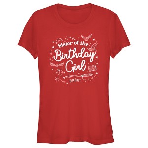 Junior's Women Harry Potter Birthday Girl Sister T-Shirt - 1 of 4