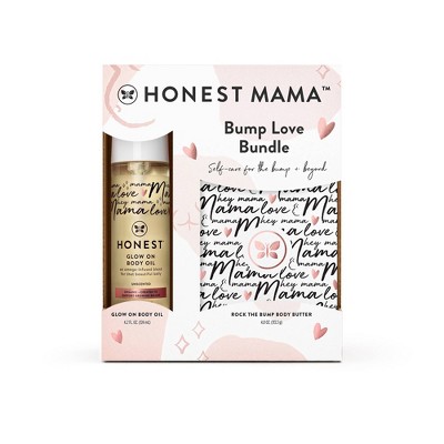 Image of The Honest Company Honest Mama Body Butter + Body Oil Gift Set - 2ct